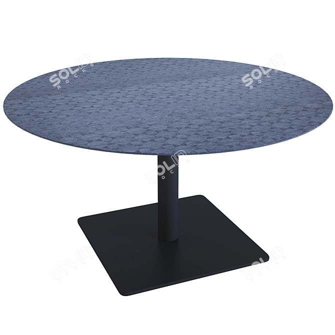 Versatile Adjustable Indoor Tables Giro 3D model image 3