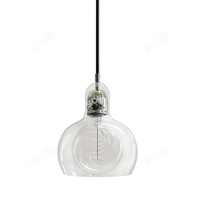 Giant Glow Bulb 3D model image 1