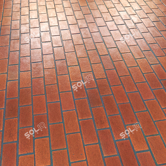 Timeless Rustic Terracotta Tiles 3D model image 3