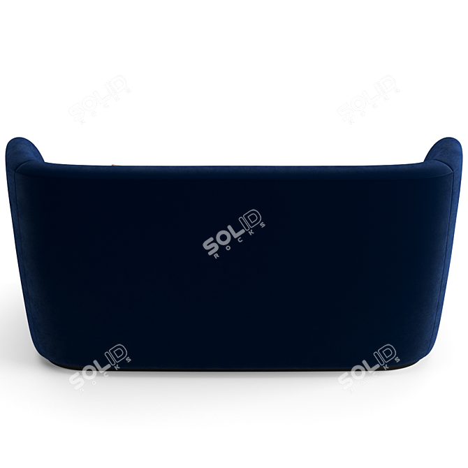 Gubi Stay 150cm Sofa: Timeless Design 3D model image 4