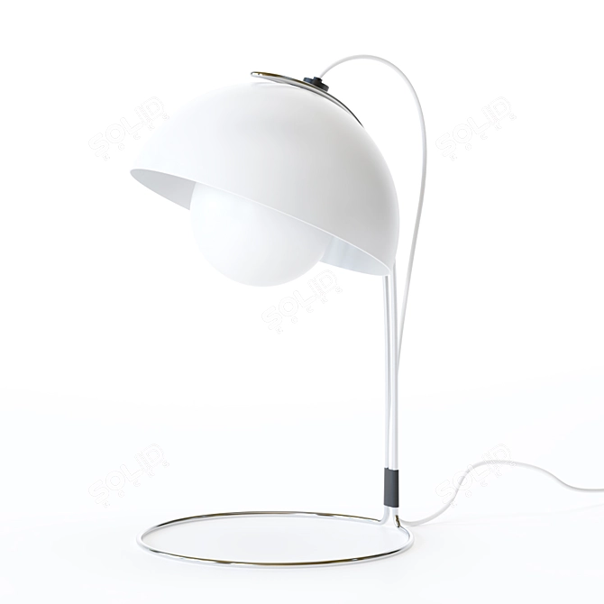 FLOWERPOT VP4: Modern Table Lamp 3D model image 6