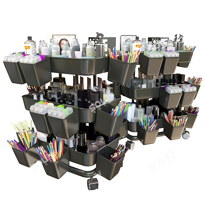 Salon Beauty Cosmetics: Perfect for Stylists 3D model image 1