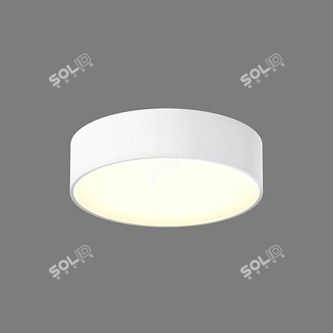 Sleek LED Ceiling Lights - LTD 3D model image 2