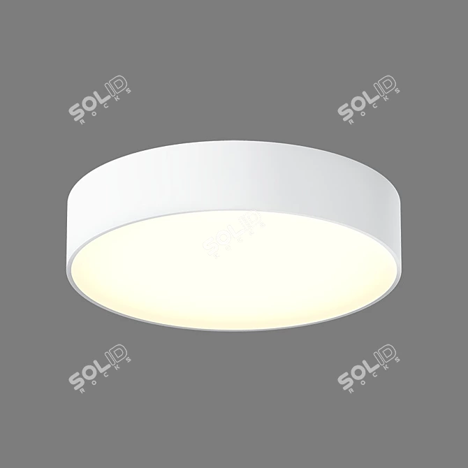 Sleek LED Ceiling Lights - LTD 3D model image 3