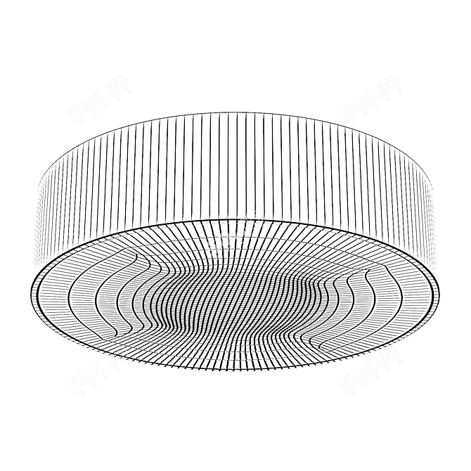 Sleek LED Ceiling Lights - LTD 3D model image 5