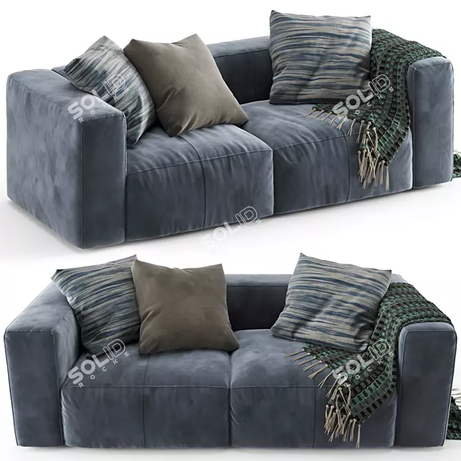 Modern Nils Sofa with Stunning Design 3D model image 3