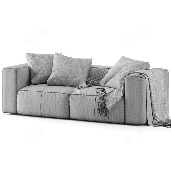 Modern Nils Sofa with Stunning Design 3D model image 5