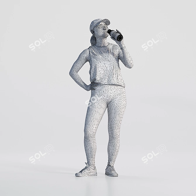 Charley 1899 - 3D Character Model 3D model image 4