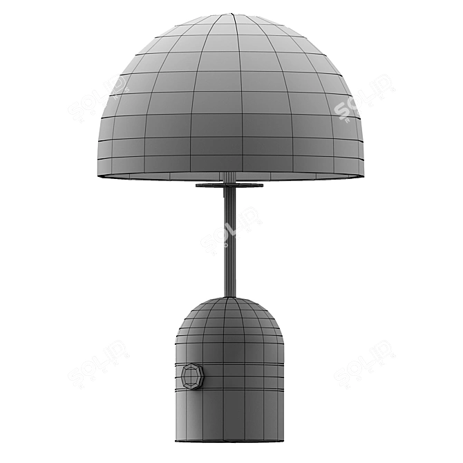Dixon Bell Table Lamp 3D model image 4