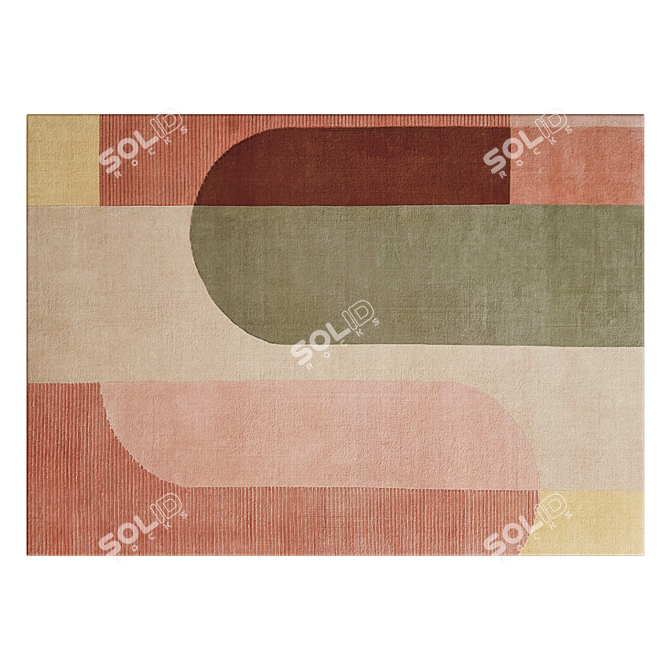 Luxury Carpets for Elegant Interiors 3D model image 2