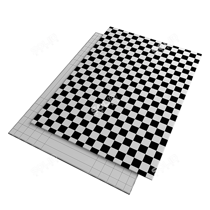 Luxury Carpets for Elegant Interiors 3D model image 5