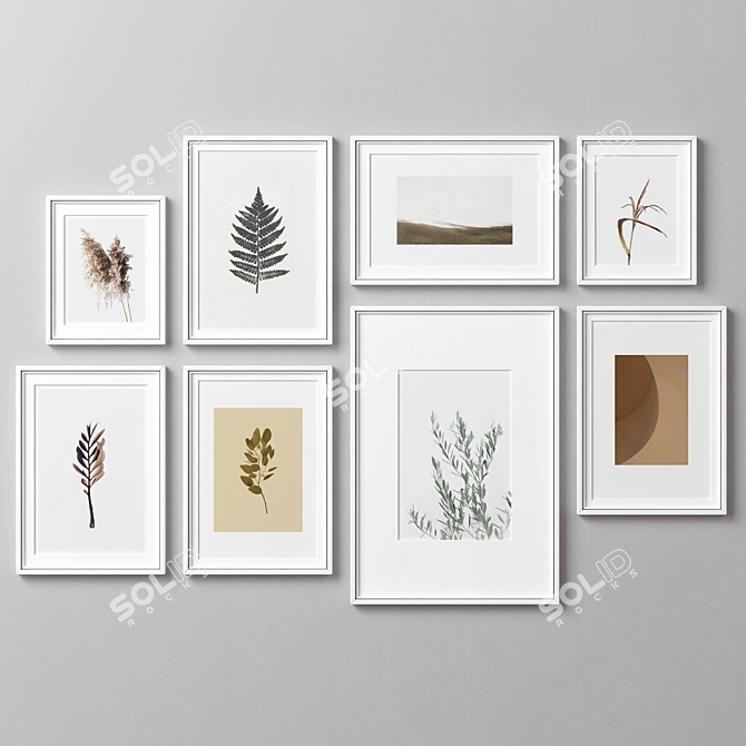 Multiframe Collection - 8 Frames Set 3D model image 4