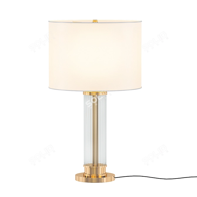 Elegant Table Lamp: Allen 3D model image 1