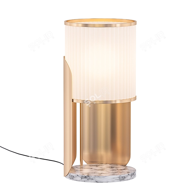 Modern Desk Lamp 3D model image 1