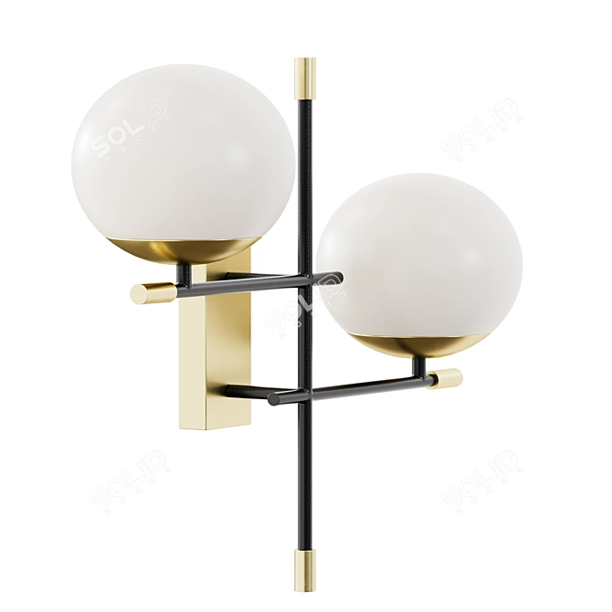 Elegant Maytoni Wall Lamp 3D model image 1