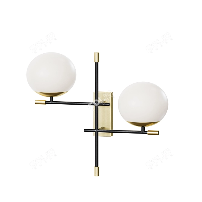 Elegant Maytoni Wall Lamp 3D model image 3