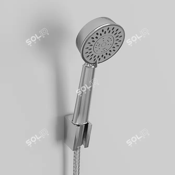 Vintage-inspired Oxford Bathroom Sink Faucet by IDDIS 3D model image 5