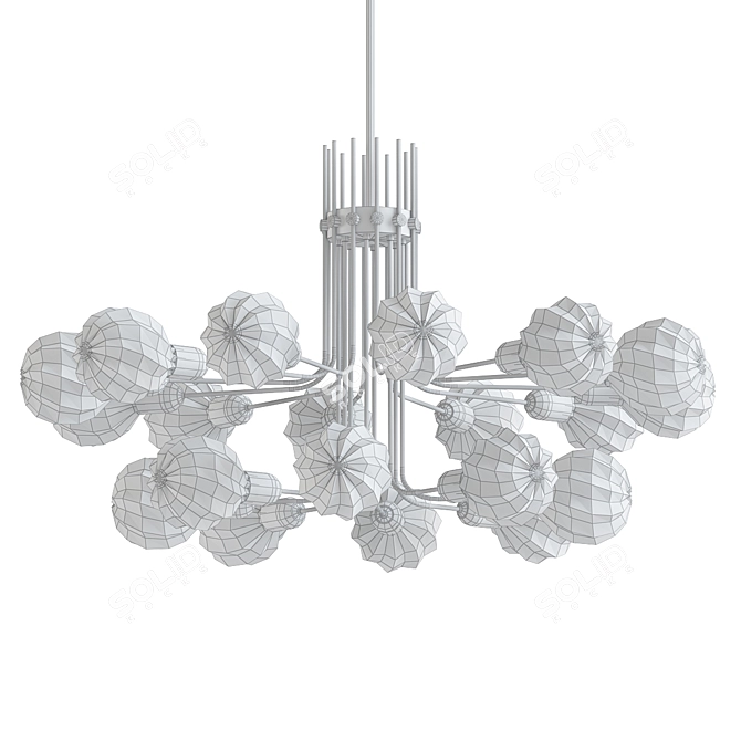 Asta: Modern Design Lamp with V-Ray Render 3D model image 2