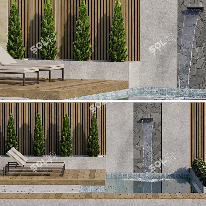 Ultimate Backyard Retreat 3D model image 2