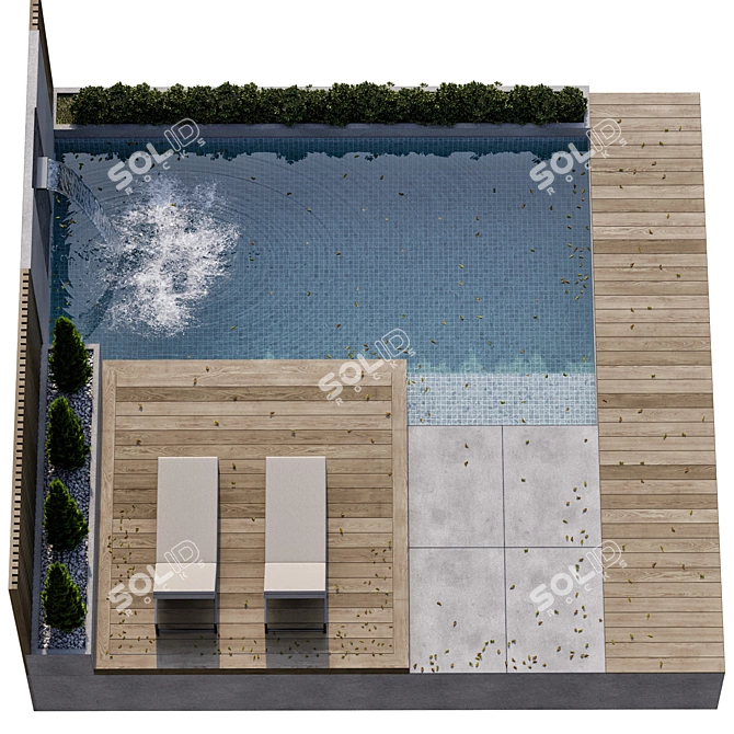 Ultimate Backyard Retreat 3D model image 3