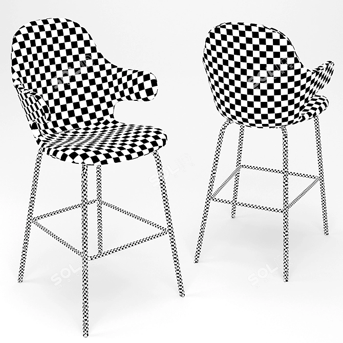 Jaime Hayon Catch Barstool 3D model image 3