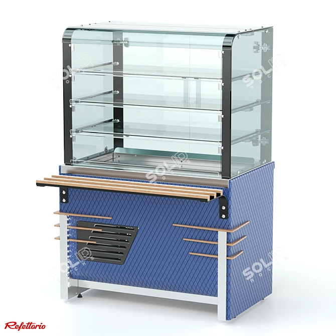 Refettorio RC2 Refrigerated Display Case 3D model image 1