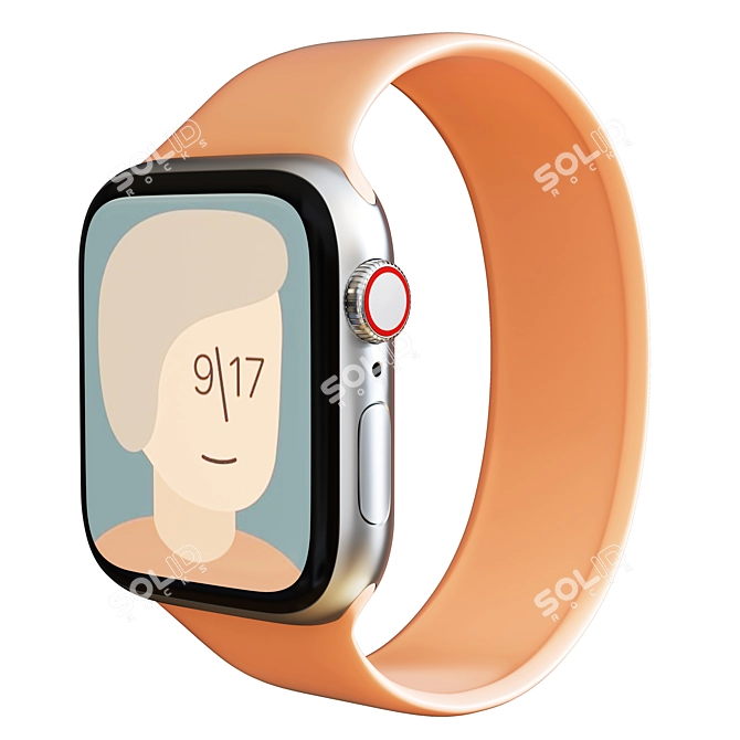 Immersive Apple Watch Series 6 3D model image 1