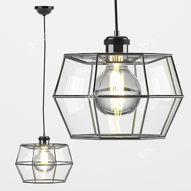 Modern Floor Wall Lamp 3D model image 1