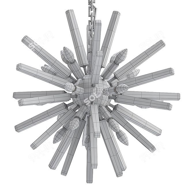 Modern Atomic Lighting: Lawrence 3D model image 2