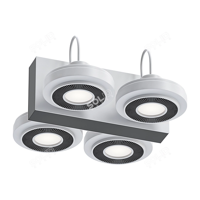 SATELIUM 3490/4C Ceiling Light 3D model image 1