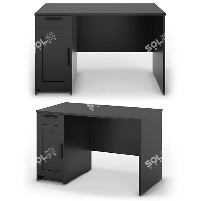IKEA Set 1: Stylish Desk Bundle 3D model image 2