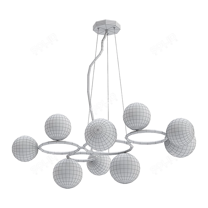 Elegant POLDI Design Lamps 3D model image 2