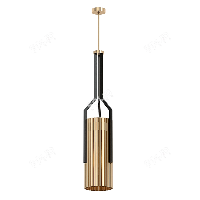 Elegant Avany Pendant 3D model image 1
