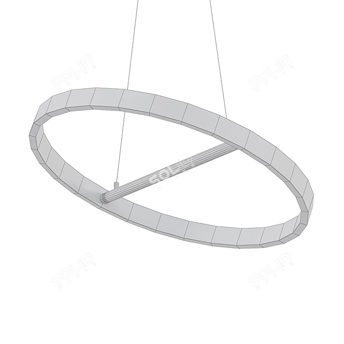 Luminous Elegance: SOL Pendant Light 3D model image 2