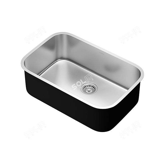 Blanco ADA Stainless Sink 3D model image 1