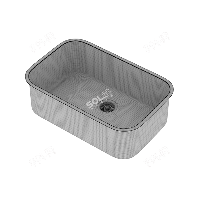 Blanco ADA Stainless Sink 3D model image 6