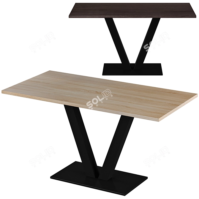 Modern Victory Table | FOLOFT 3D model image 2