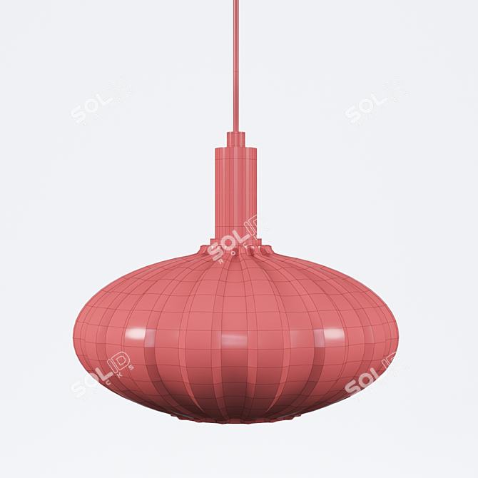 Minimalist Pendant Light 12: Sleek & Stylish 3D model image 3