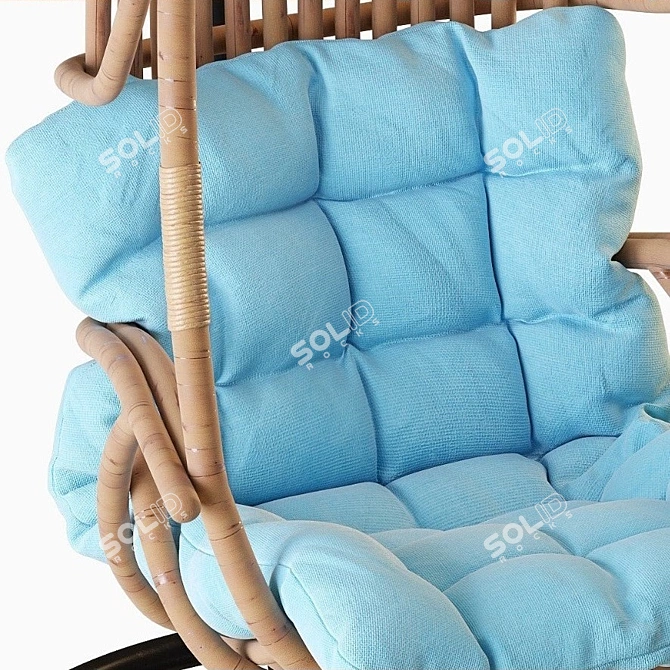 Suspended Swing Chair - Modern Design 3D model image 8