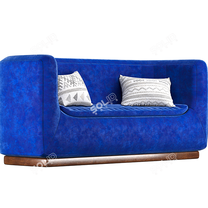 Modern 2014 Sofa: Elegant Design 3D model image 1