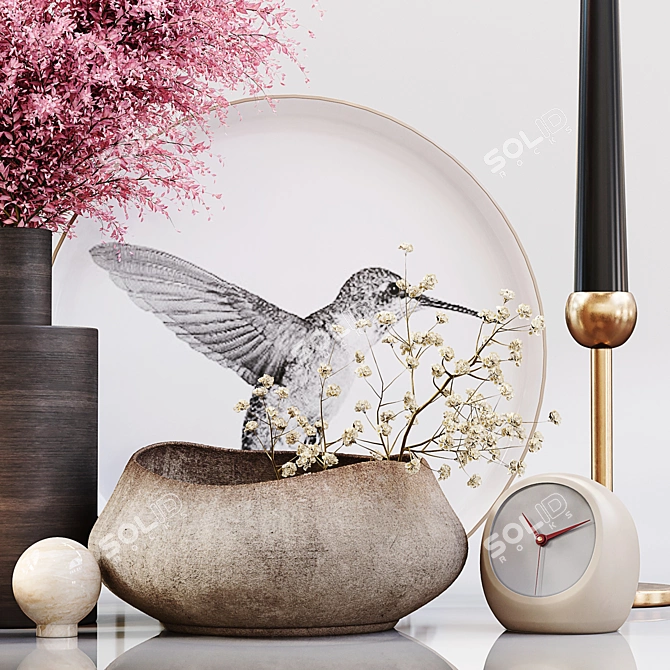 Elegant Decor Set 031: High-Quality, Detailed 3D model image 3