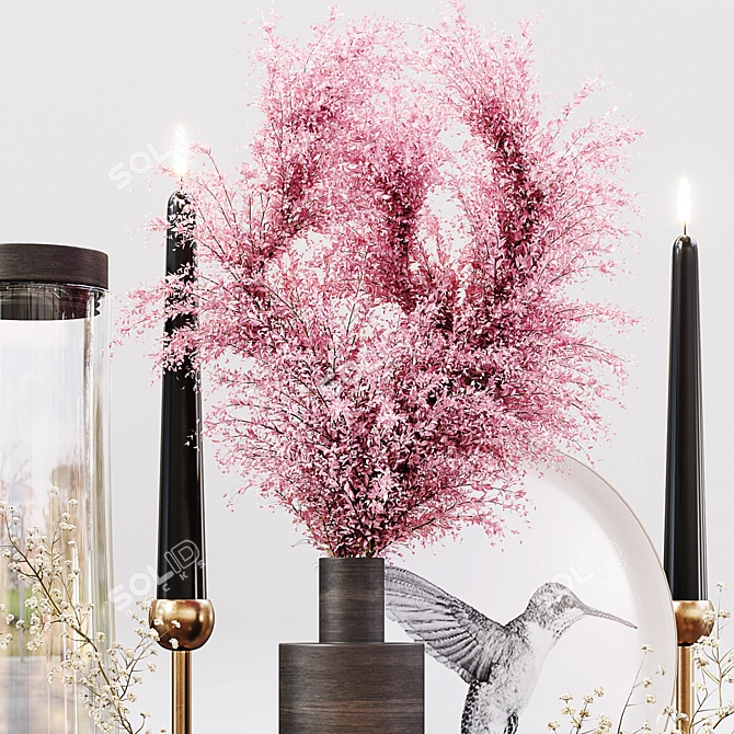 Elegant Decor Set 031: High-Quality, Detailed 3D model image 4