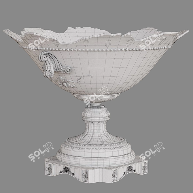 Elegant Vase: Timeless Beauty 3D model image 4