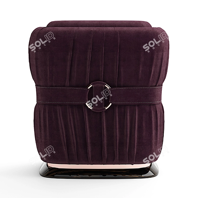 Luxury Diamond Pouf 3D model image 3