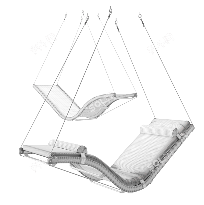 RelaxTex Wellness Lounger 3D model image 2