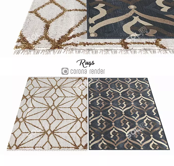 Luxury Soft Carpets - 280 336 Polys 3D model image 1