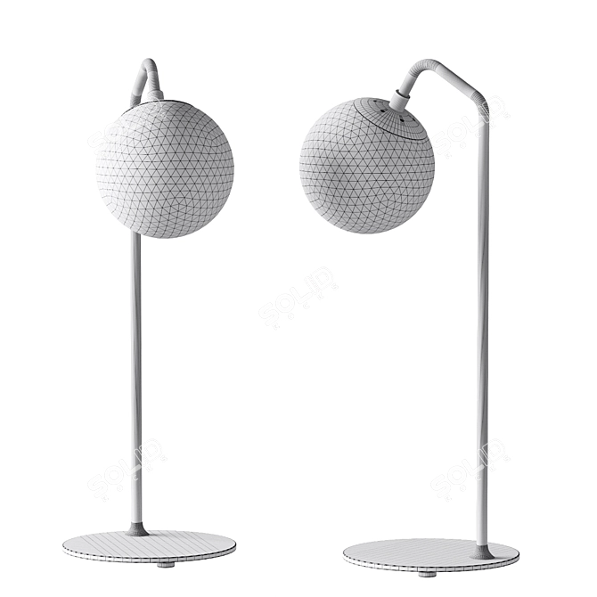 Loire Table Lamp: Elegant Illumination for Your Home 3D model image 6