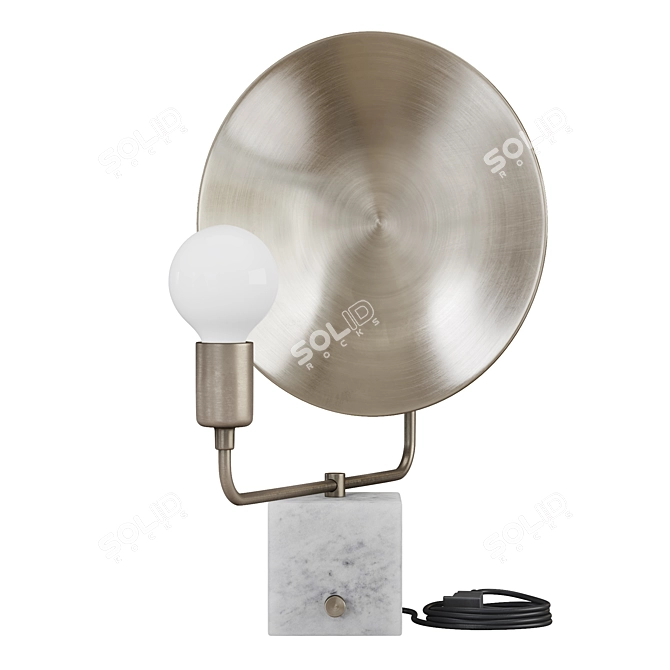 Helios Disc Pendant Light 3D model image 6