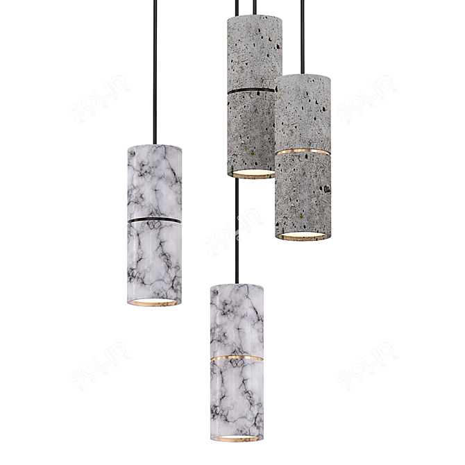 Elegant Design Lamps: ROGERD 3D model image 2