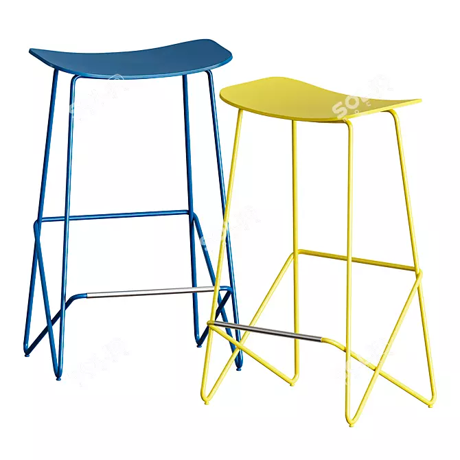 Title: Desalto Endless Stool 3D model image 1